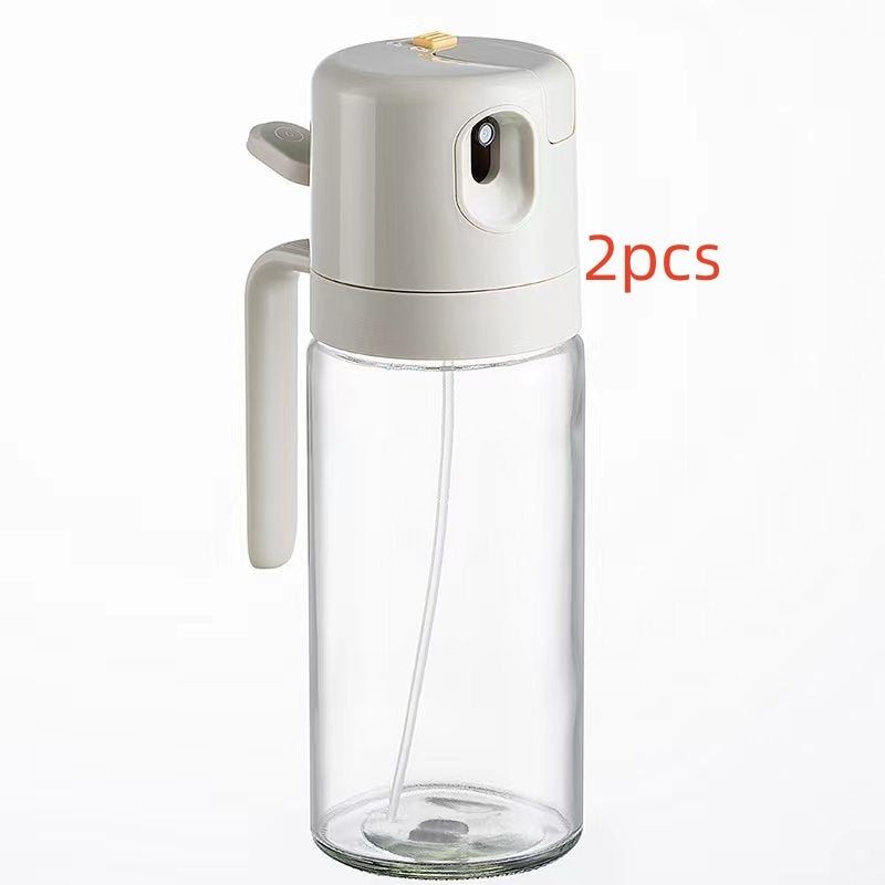 2-in-1 Oil Sprayer & Dispenser Bottle for Cooking & BBQ
